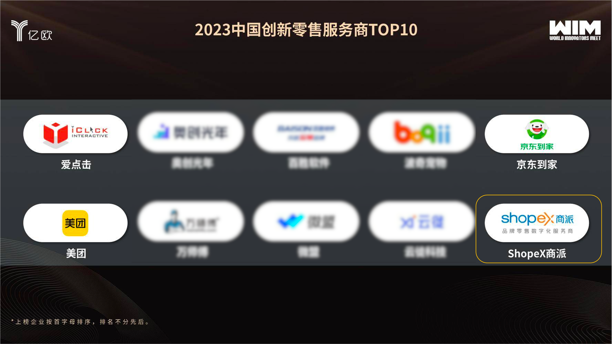 引领数智创新！商派再次荣膺WIM2023《中国创新零售服务商TOP10》