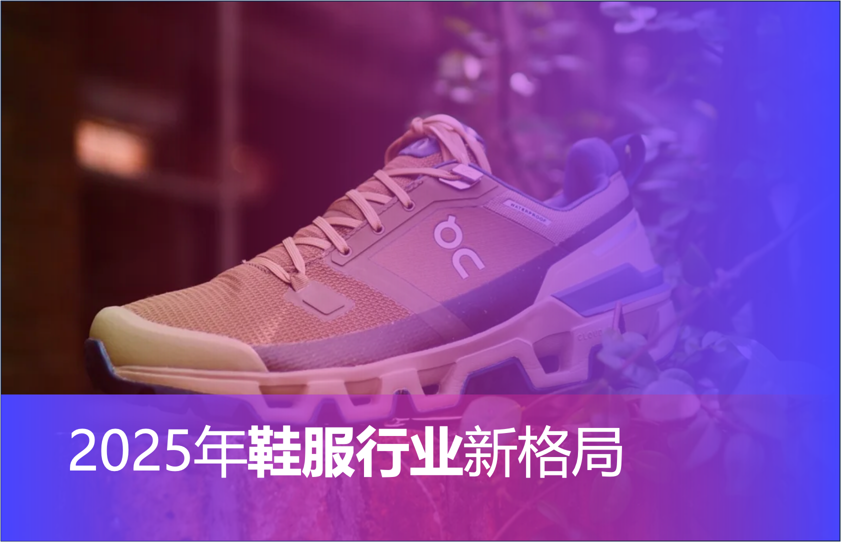 2025年鞋服行业新格局：On昂跑和始祖鸟保持高增长；阿迪达斯去年增长 10.3%；李宁拿下4月北京半马；达芙妮蝉联抖音女鞋榜首