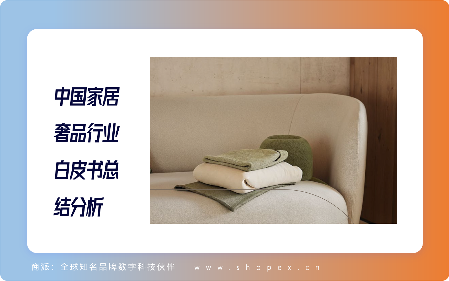 2025中国家居奢品行业白皮书总结分析